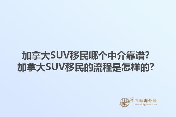 加拿大SUV移民哪個中介靠譜？加拿大SUV移民的流程是怎樣的？1.jpg
