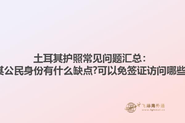 土耳其護(hù)照常見(jiàn)問(wèn)題匯總：土耳其公民身份有什么缺點(diǎn)?可以免簽證訪(fǎng)問(wèn)哪些國(guó)家?1.jpg