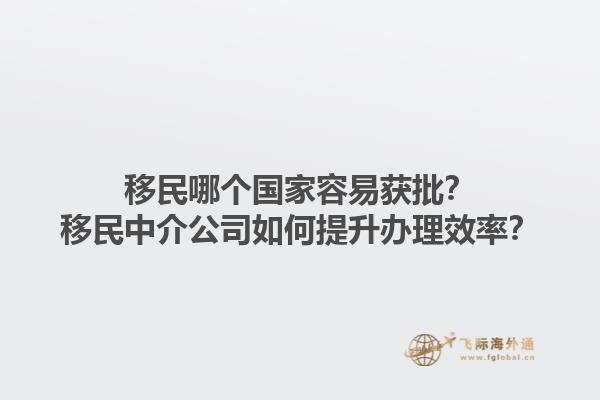 移民哪個國家容易獲批？移民中介公司如何提升辦理效率？1.jpg