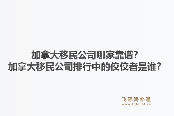 加拿大移民公司哪家靠譜？加拿大移民公司排行中的佼佼者是誰(shuí)？1.jpg