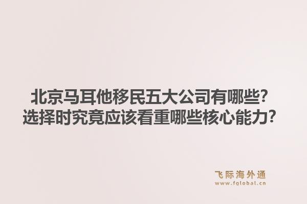 北京馬耳他移民五大公司有哪些？選擇時究竟應(yīng)該看重哪些核心能力？1.jpg