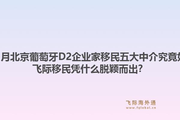 2025年12月北京葡萄牙D2企業(yè)家移民五大中介究竟如何選擇？飛際移民憑什么脫穎而出？1.jpg