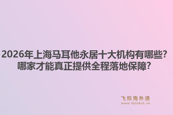 2026年上海馬耳他永居十大機構(gòu)有哪些？哪家才能真正提供全程落地保障？1.jpg